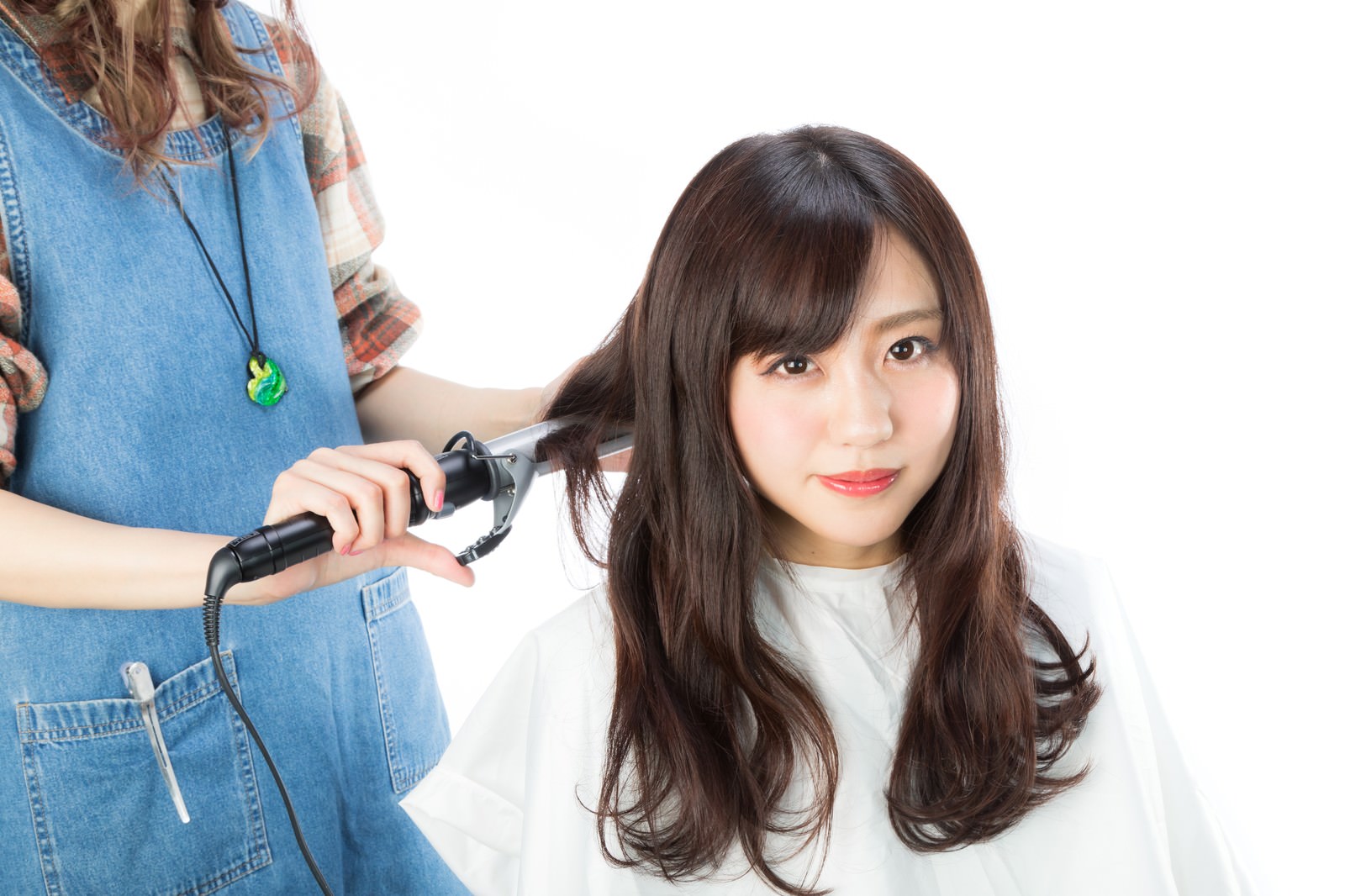 施術中のサロンの様子